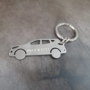 554 KEYRING METAL CAR SHAPE 02