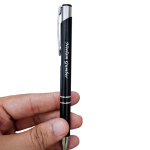 2855 PEN SILVER GLOSS BLACK