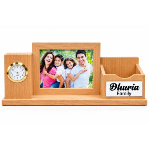 1140 PHOTO WOODEN PEN STAND