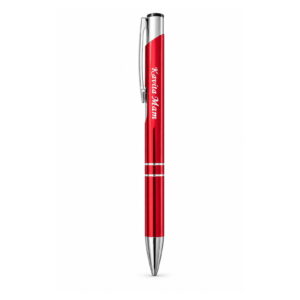 2855 PEN SILVER GLOSS RED