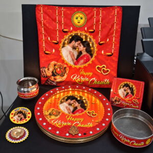 LED KARWACHAUTH THALI SET